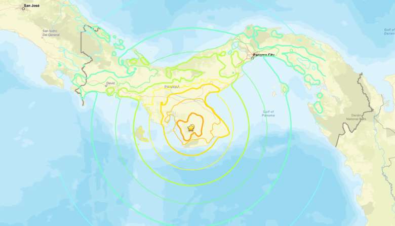 Un potente sismo sacudió Panamá y activó alertas por tsunami en el Pacífico