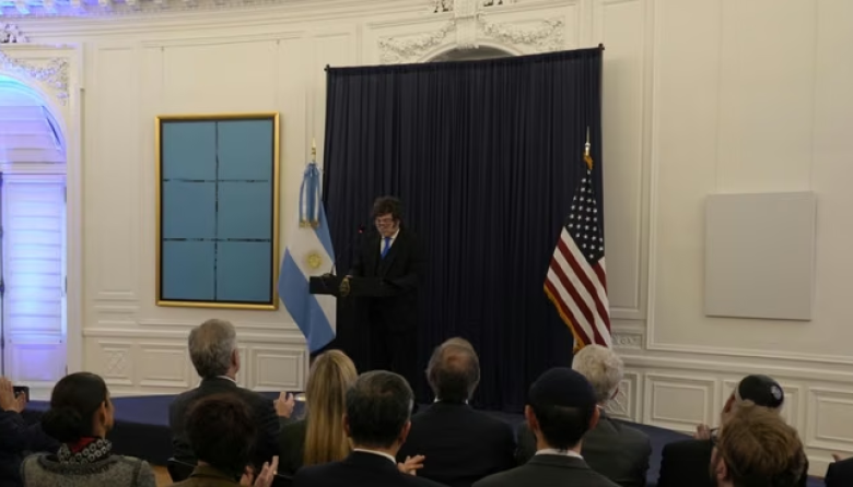 Milei cerró su visita a EEUU con promesa de "tolerancia cero" frente al odio