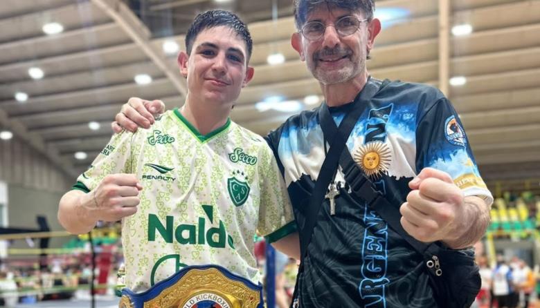 Juan Bruno conquistó el cinturón continental y puso a IFAM en lo más alto en Colombia