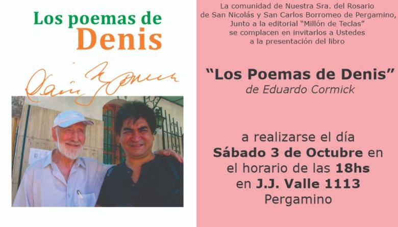 Presentarán en Pergamino la obra poética secreta del padre Denis Fitzpatrick