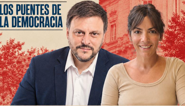 Santoro y Cirulli en Junín para “Una conversación necesaria: Los puentes de la democracia”