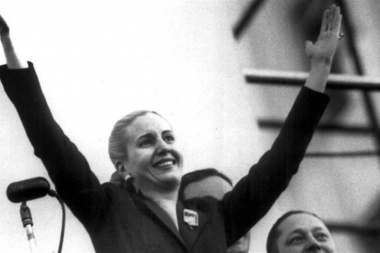 Evita, a punto de lograr  la “unidad” pero entre el  peronismo y Cambiemos