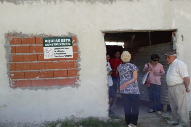 Avanza la construcción del Centro de Jubilados Zona Norte