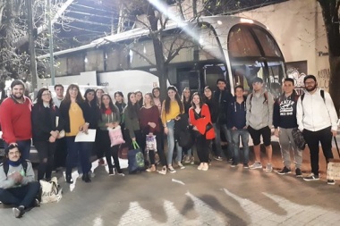 Se concretó el primer viaje del transporte universitario gratuito