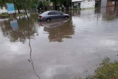 Junín, tapado de agua