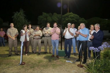 Serenal inauguró la nueva iluminaria LED para los boulevares