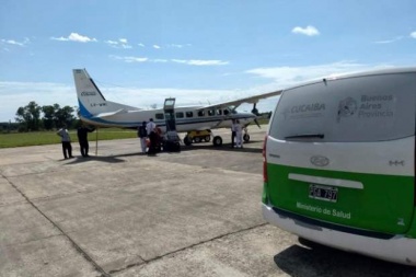 Después de tres años, vuelven a utilizar un avión para operativos de trasplante