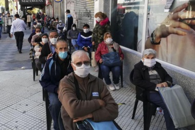 Fijaron fechas de cobros para jubilados y pensionados