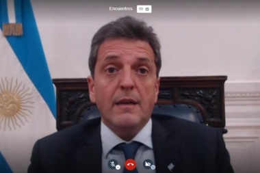 Massa estuvo en el ciclo de la UNNOBA "Diálogos en tiempos de pandemia"
