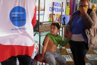 Representantes de organismos nacionales y provinciales, junto a los vecinos