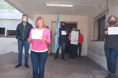 Reclamo de los trabajadores de salud de la Región Sanitaria III