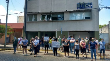 Trabajadores de clínica IMEC profundizan el plan de lucha