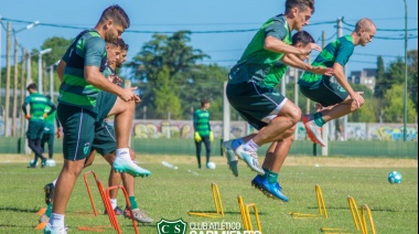 Una práctica con plantel completo