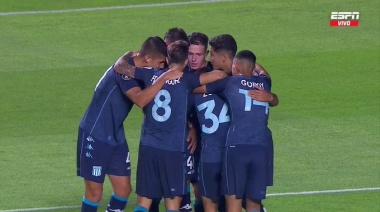 Racing le ganó a San Pablo en Brasil y se clasificó a los octavos