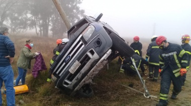 Grave accidente en la rotonda de rutas 65 y 46