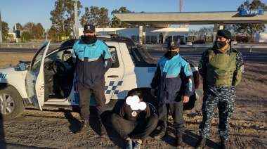 Quedaron detenidos los tres cordobeses que trasladaban 2 kilos de cocaína
