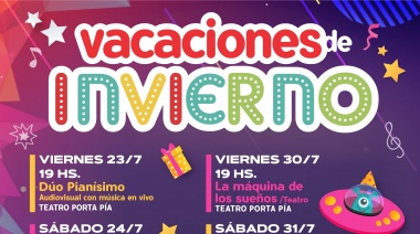 Vacaciones de invierno con variadas propuestas para toda la familia