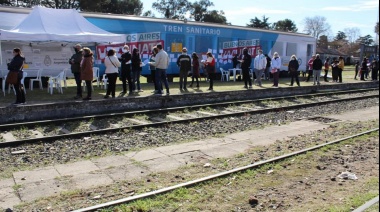 Los datos finales que dejó el Tren Sanitario en Junín