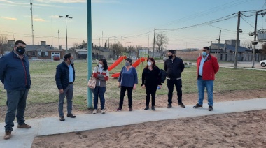 Gran avance de los trabajos en la plaza “Julio Henestrosa”