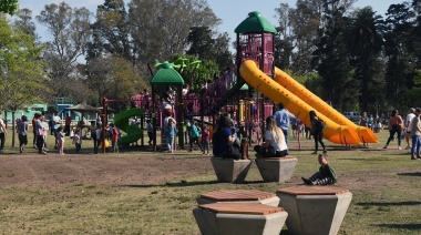 El Parque de Lincoln volvió a brillar con juegos totalmente renovados