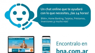 El Banco Nación lanza asistente virtual para asesorar y asistir en temas de finanzas personales