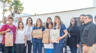 Serenal inauguró la ampliación de la Unidad Sanitaria de Pasteur 