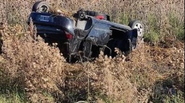 Una familia juninense se accidentó en la Ruta 7