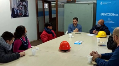 Comienzan las prácticas profesionalizantes en el Taller Ministro Meoni