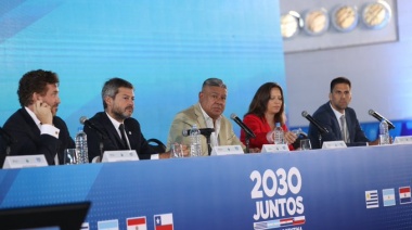 Argentina, Uruguay, Chile y Paraguay lanzaron la candidatura al Mundial 2030