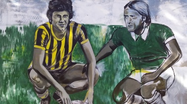 El Club Alumni va a reinaugurar el mural dedicado a Taqueta y al Patón