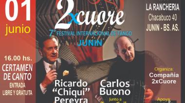Junín será sede del 7° Festival Internacional de Tango “2xCuore”