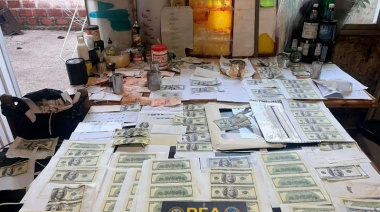El juez federal de Junín ordenó desmantelar una banda de falsificadores de dólares