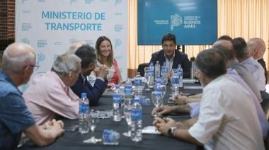 Marinucci y Arata recibieron a los representantes de las Cámaras de Transporte