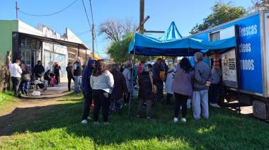 El Camión de Lácteos y Pastas nuevamente llega a Junín