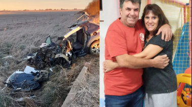 Una pareja de juninenses murió tras un choque en la ruta 65