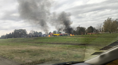 Un corte por la condena a CFK complicó el tránsito en la autopista Buenos Aires-La Plata