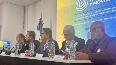Ramón Jatip participó de la apertura del Congreso sobre Transporte