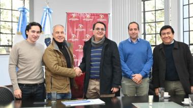 El Municipio de Jujuy recibió la visita de Gustavo Lombardi, CEO institucional de la firma Naldo