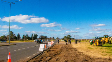 Comenzaron con los trabajos para instalar un nuevo semáforo en avenida Circunvalación y Posadas
