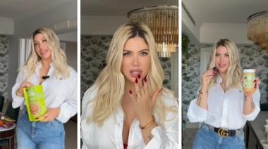 Wanda factura con todo: Ahora llegó la publicidad del maní