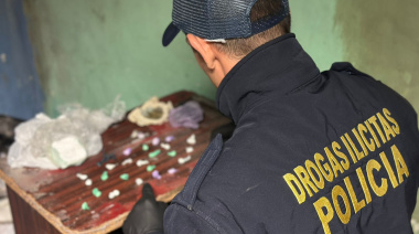 Detuvieron a un hombre que utilizaba menores para venta de droga en Junín