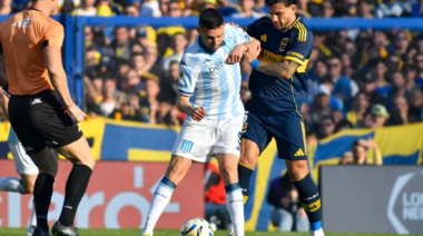 Boca rescató un empate ante Racing en La Bombonera