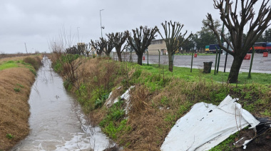 Afloja la lluvia pero persiste el alerta amarilla por vientos en Junín y la región