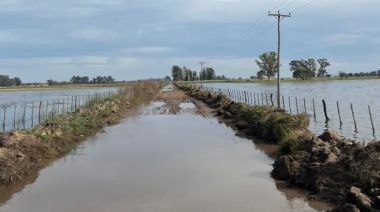 Las lluvias complicaron aún más la situación de a miles de hectáreas de campos bonaerenses