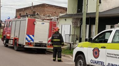 Junín: Se prendió fuego un medidor