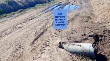 "Acá no vino Petrecca a hacer campaña"