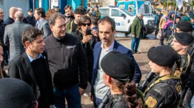 Desde Junín, Kicillof le exigió a Milei que transfiera las obras paralizadas