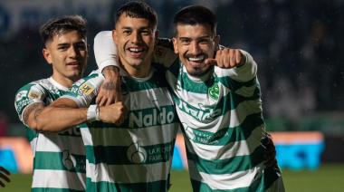 En el final, Atlético Tucumán le empató el partido al Verde en el Eva Perón