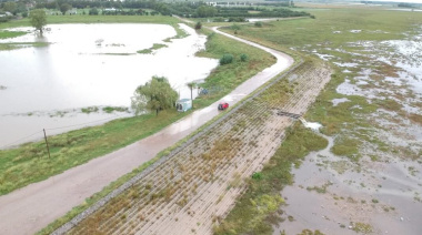 Tapados de agua, productores agropecuarios de la zona núcleo volvieron a pedir obras hídricas