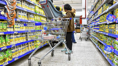 La canasta básica se desaceleró al 1% en agosto: una familia necesitó $1.160.780 para no ser pobre
